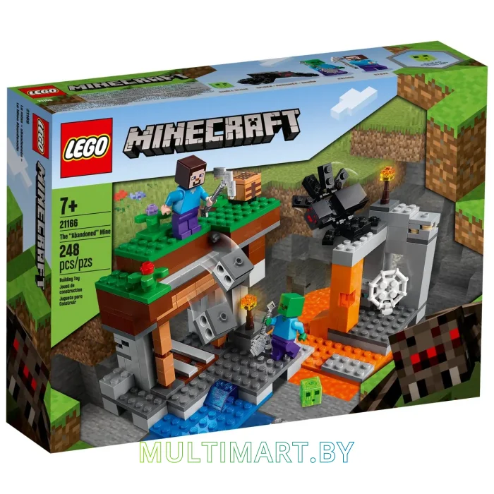 Конструктор LEGO Minecraft 21166 Заброшенная шахта